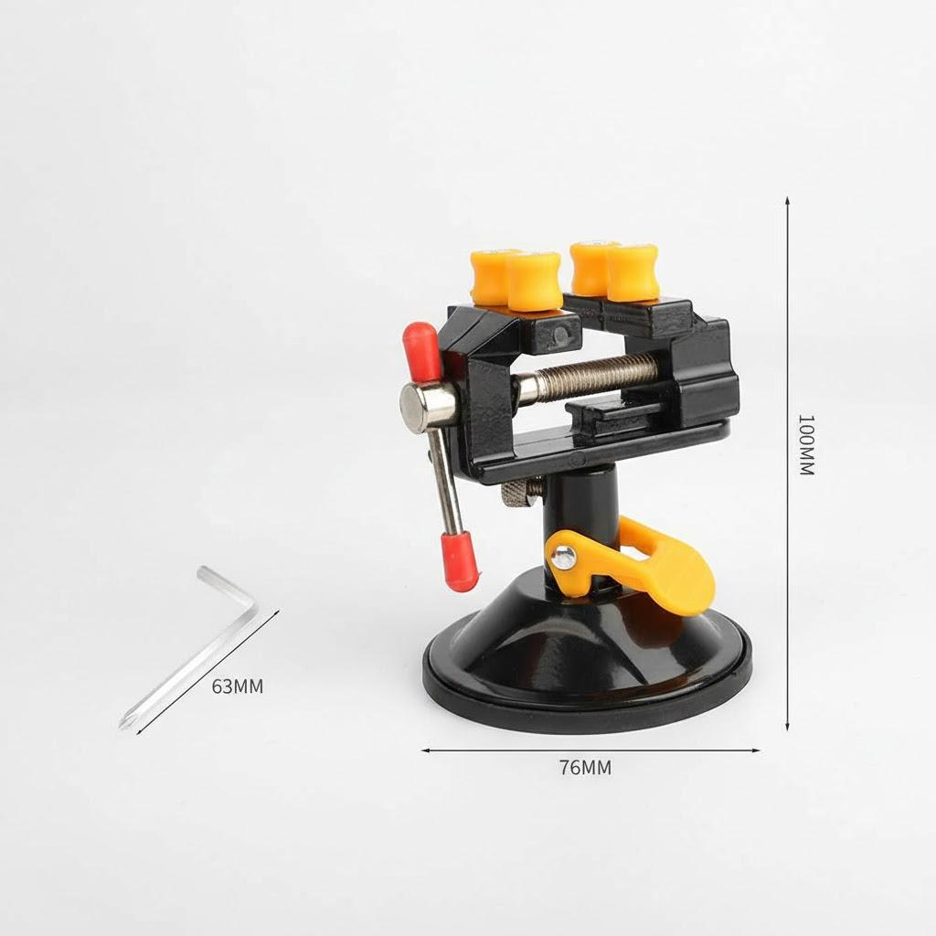 Aluminum Alloy 360 Degree Suction Cup Rotary Table Vice Multi-Specification Machine Tool Flat Mouth Pliers Clamp чорний
Aluminum Alloy 360 Degree Suction Cup Rotary Table Vice Multi-Specification Machine Tool Flat Mouth Pliers Clamp чорний