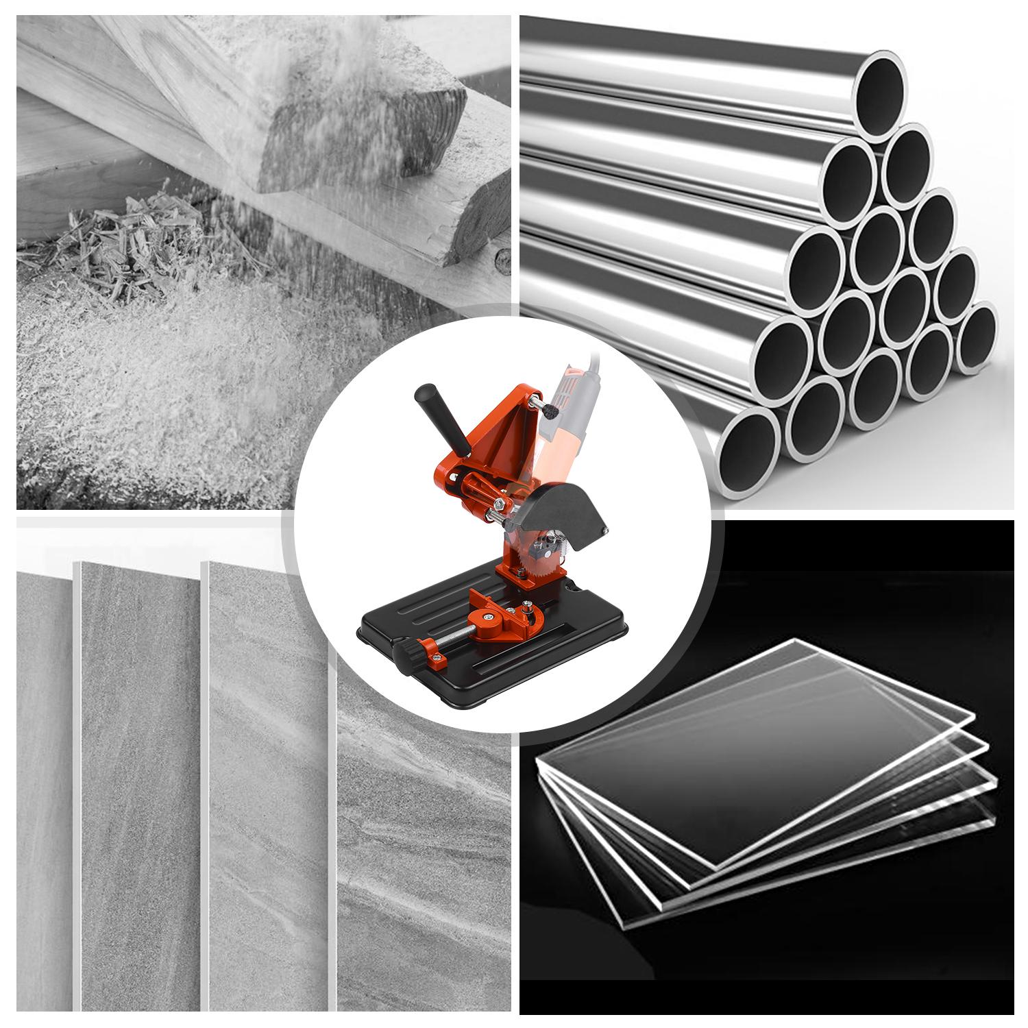 100-125 Multifunctional Angle Grinder Stand Grinder Holder Cutter Support Bracket Cutting Machine Holder for 100Celsius115Celsius125mm Angle Mill Wood
100-125 Multifunctional Angle Grinder Stand Grinder Holder Cutter Support Bracket Cutting Machine Holder for 100Celsius115Celsius125mm Angle Mill Wood