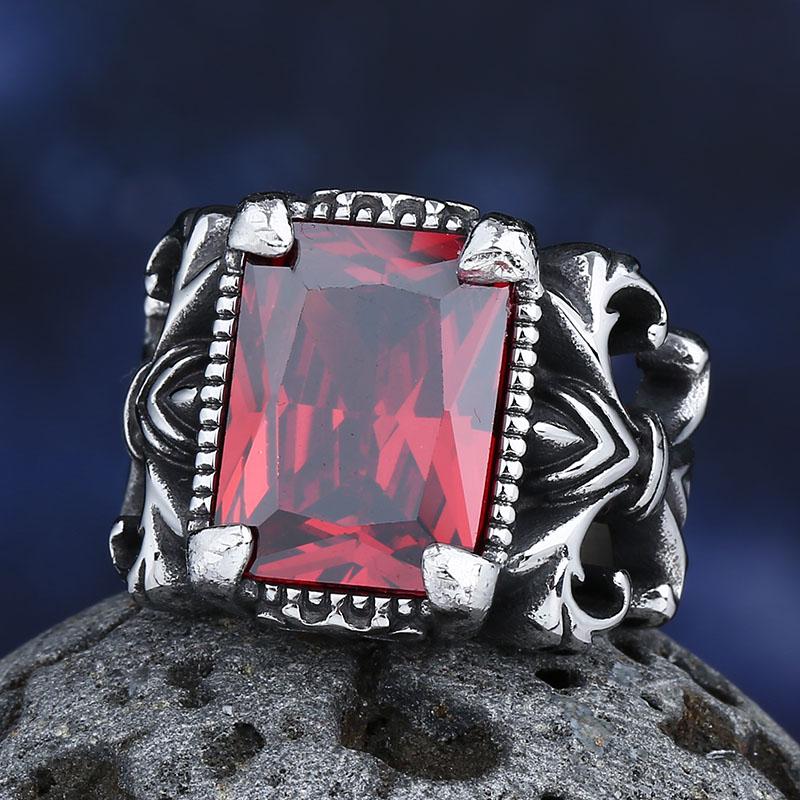 New Unisex 316L Stainless Steel Cool Punk Classic 3 Colour Stone Ring Pattern Hollowing Anels Anniversary 7
New Unisex 316L Stainless Steel Cool Punk Classic 3 Colour Stone Ring Pattern Hollowing Anels Anniversary 7