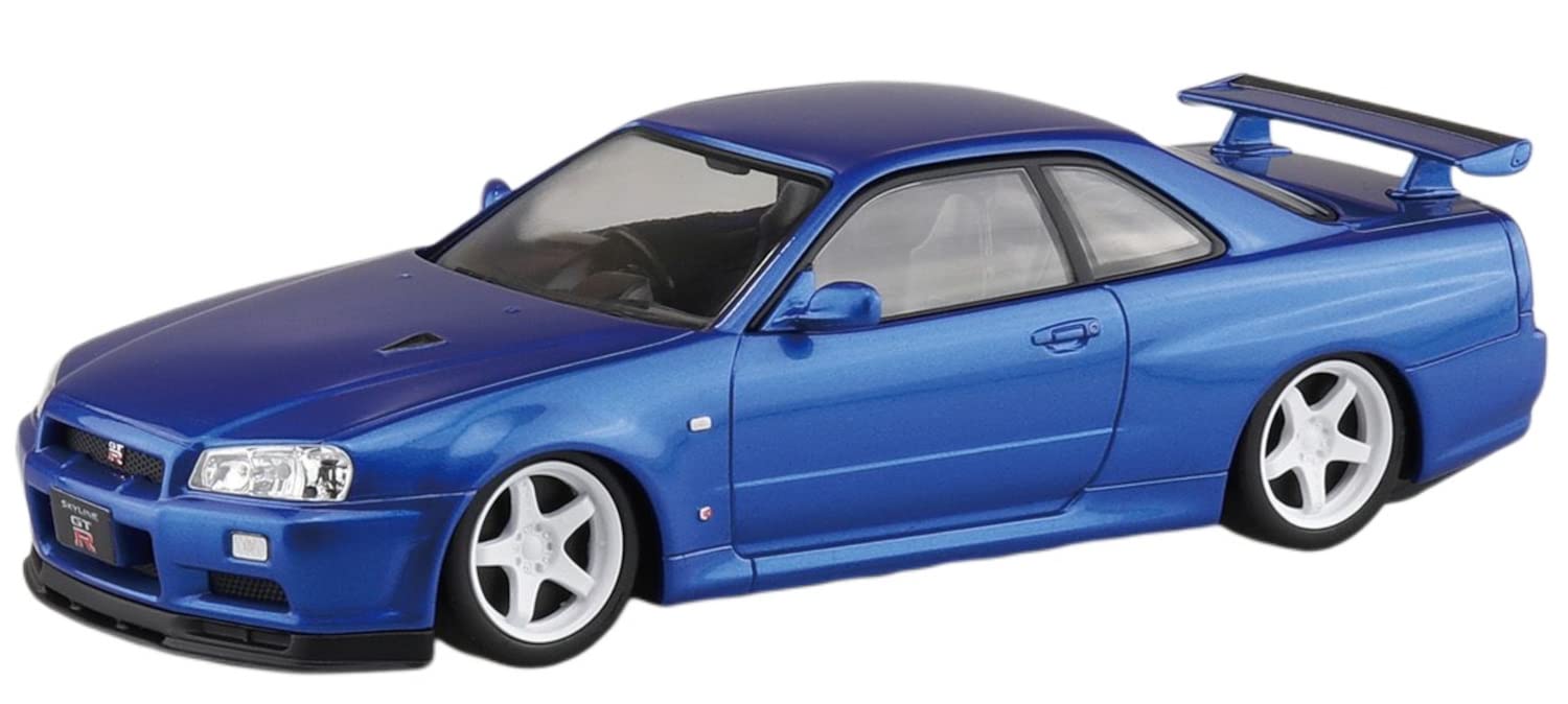 Aoshima Bunka Kyozaisha The Snap Kit Series Nissan R34 Skyline Custom Wheel Пластиковая модель 1/32 GT-R (Бэйсайд Блю) Цветовая кодировка № 11-SP1
Aoshima Bunka Kyozaisha The Snap Kit Series Nissan R34 Skyline Custom Wheel Пластиковая модель 1/32 GT-R (Бэйсайд Блю) Цветовая кодировка № 11-SP1