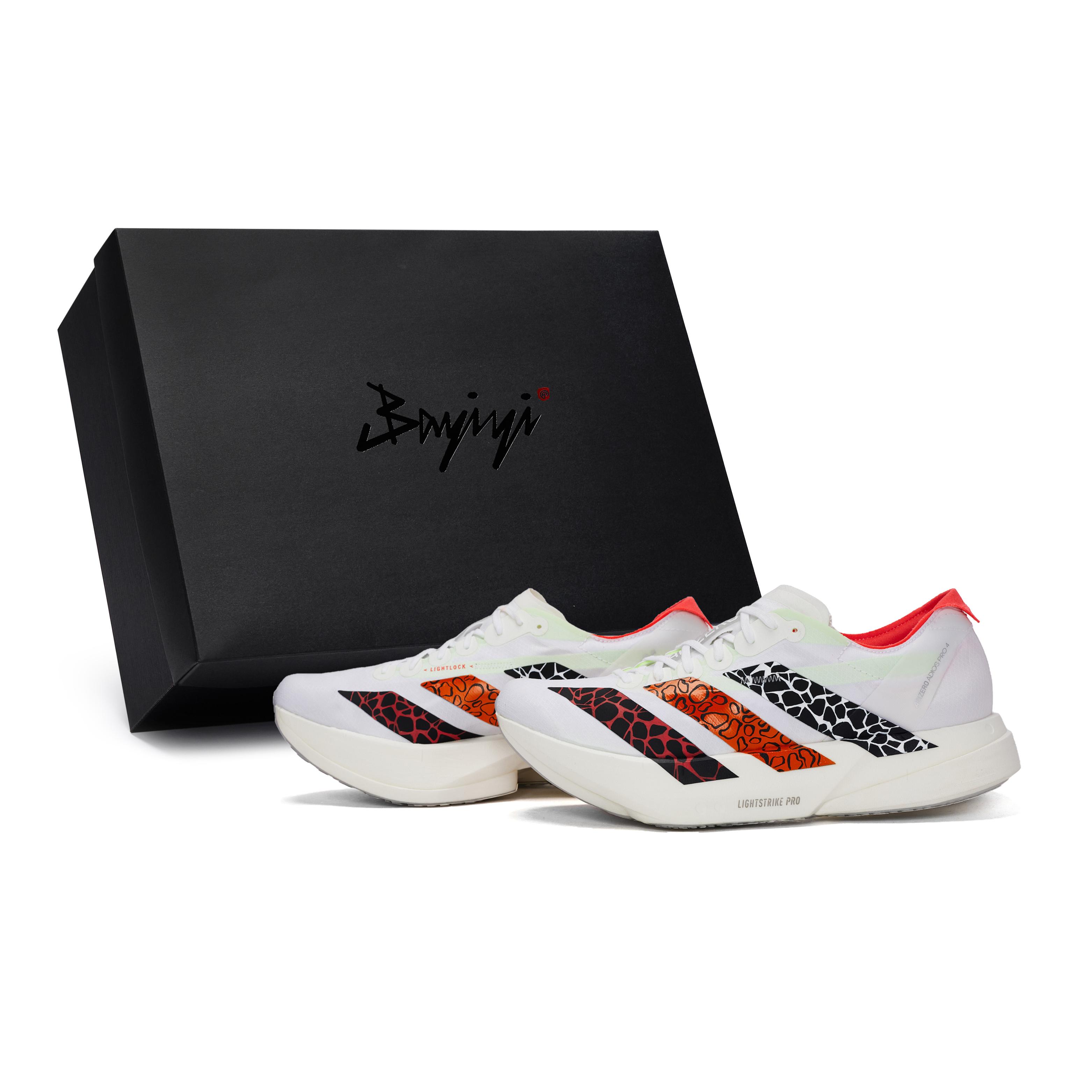 Adidas Adizero Adios Pro 4 Slip Resistant Abrasion Resistant Low top Running Shoes Unisex Black White Orange JR1094(Team80-S-BOX) 40⅔
Adidas Adizero Adios Pro 4 Slip Resistant Abrasion Resistant Low top Running Shoes Unisex Black White Orange JR1094(Team80-S-BOX) 40⅔