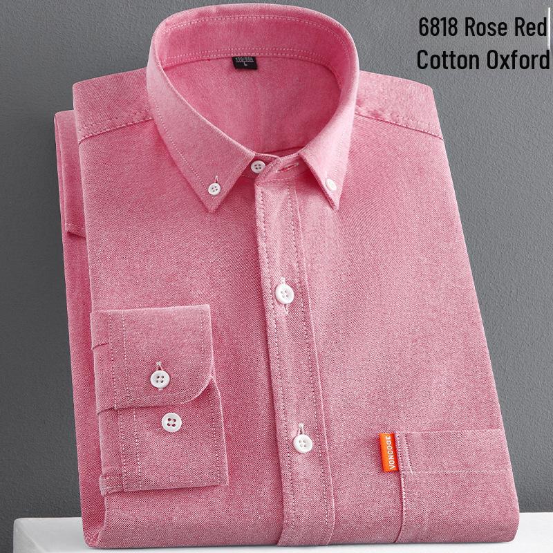 Мужская рубашка Oxford с длинным рукавом из хлопка весна/осень - повседневный стиль 4XL
Мужская рубашка Oxford с длинным рукавом из хлопка весна/осень - повседневный стиль 4XL