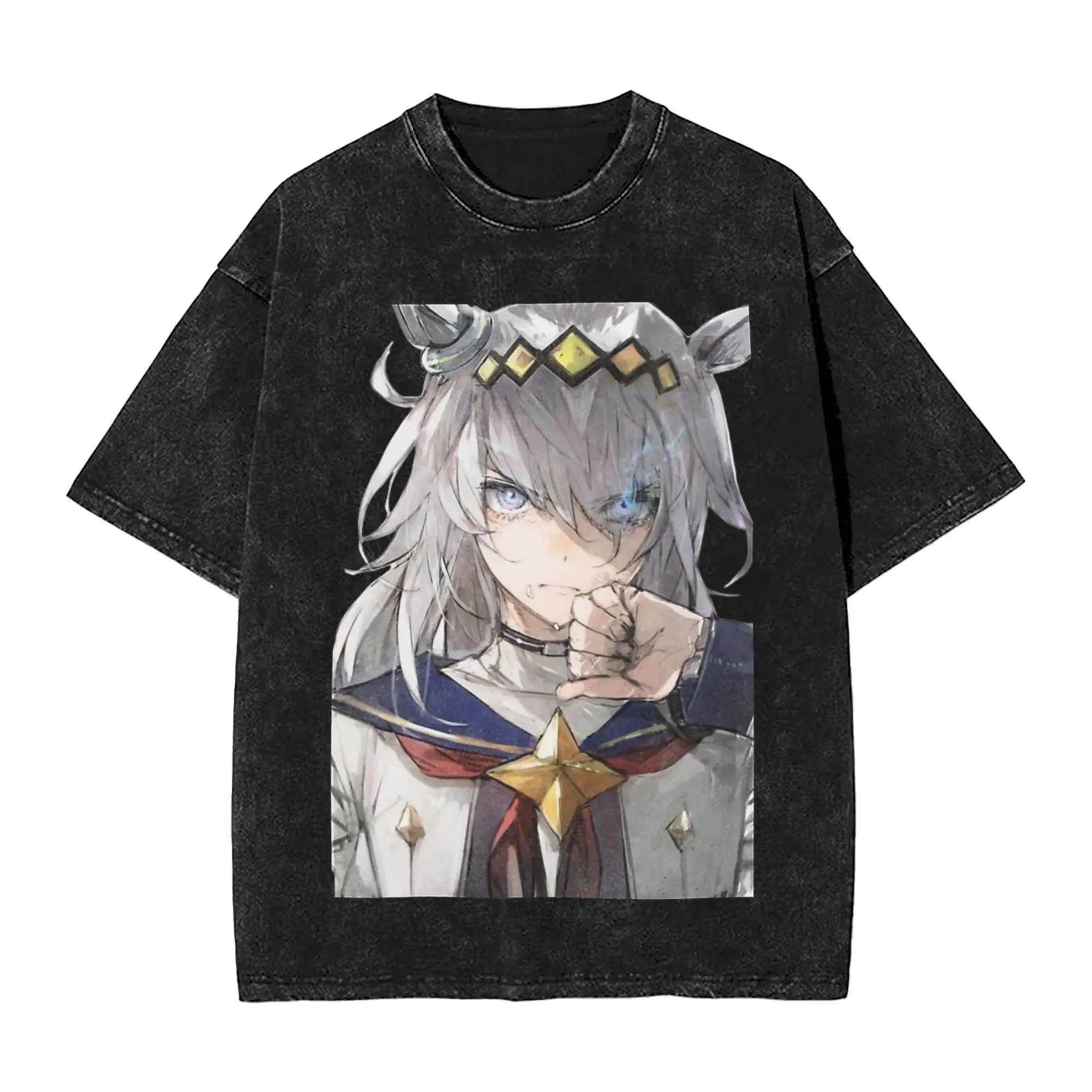 Pretty Derby Uma Musume Graphic Print Retro Washed TShirt Unisex Women Cotton Harajuku Streetwear Hip Hop Tops Casual Oversize Tee S
Pretty Derby Uma Musume Graphic Print Retro Washed TShirt Unisex Women Cotton Harajuku Streetwear Hip Hop Tops Casual Oversize Tee S