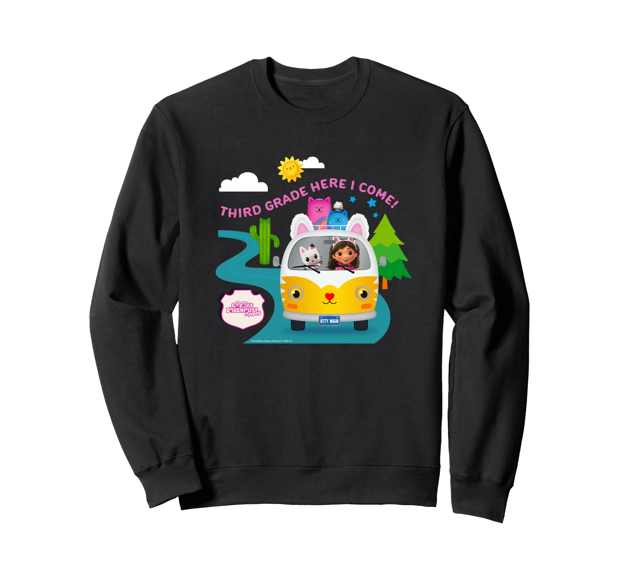 DreamWorks Gabby s Dollhouse Third Grade Here I Come Sweatshirt
DreamWorks Gabby s Dollhouse Third Grade Here I Come Sweatshirt