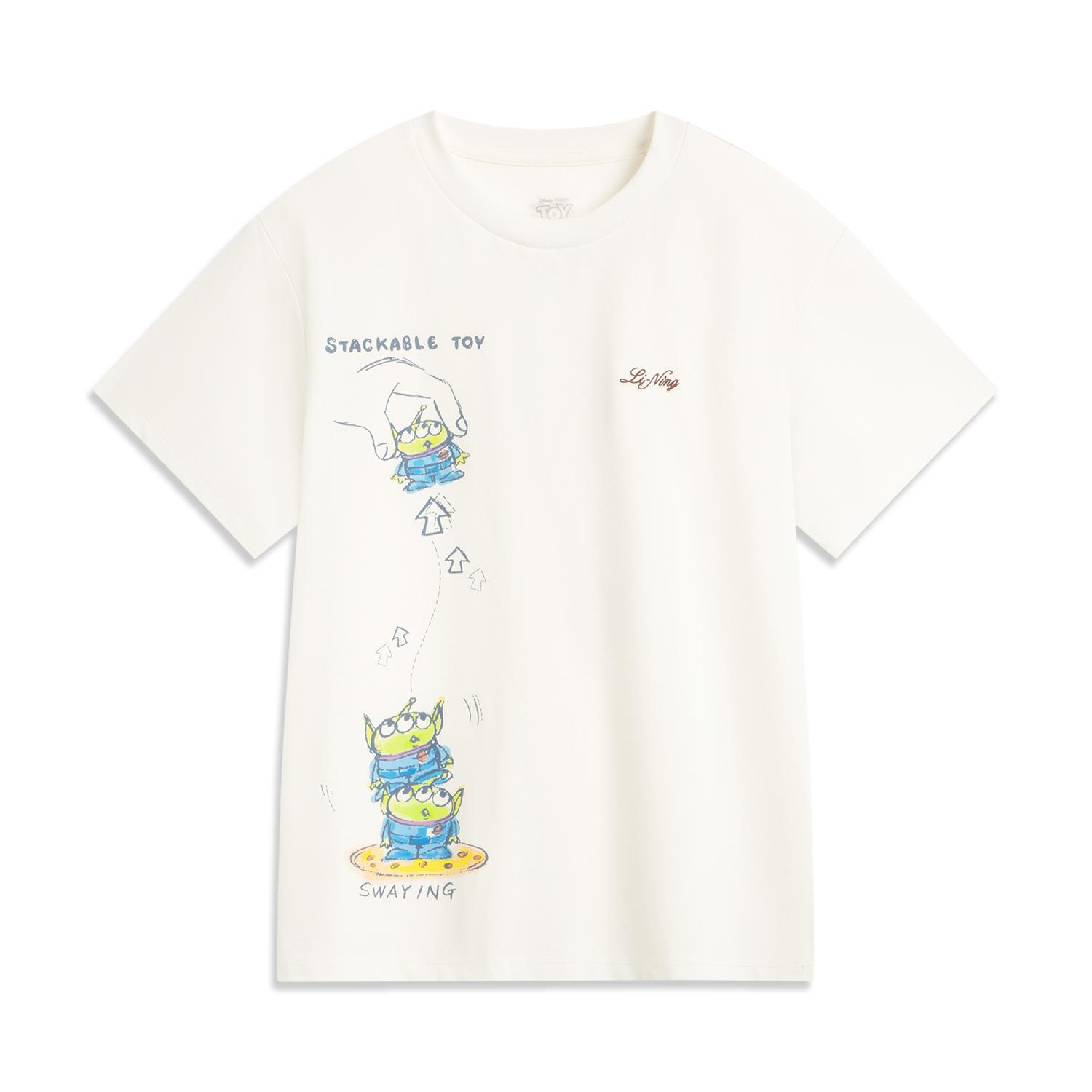 Li Ning X Серия Disney История игрушек Графическая футболка Американский винтажный повседневный стиль Удобная дышащая футболка с круглым вырезом и коротким рукавом AHSV692-1 L
Li Ning X Серия Disney История игрушек Графическая футболка Американский винтажный повседневный стиль Удобная дышащая футболка с круглым вырезом и коротким рукавом AHSV692-1 L