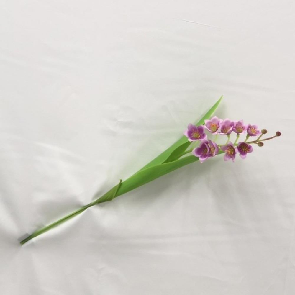 Lily of The Valley Artifiical Flower Branch Flexible Stems 40cm Height Fake Flower with Green Leaves Artificial Bellflowers фіолетовий
Lily of The Valley Artifiical Flower Branch Flexible Stems 40cm Height Fake Flower with Green Leaves Artificial Bellflowers фіолетовий