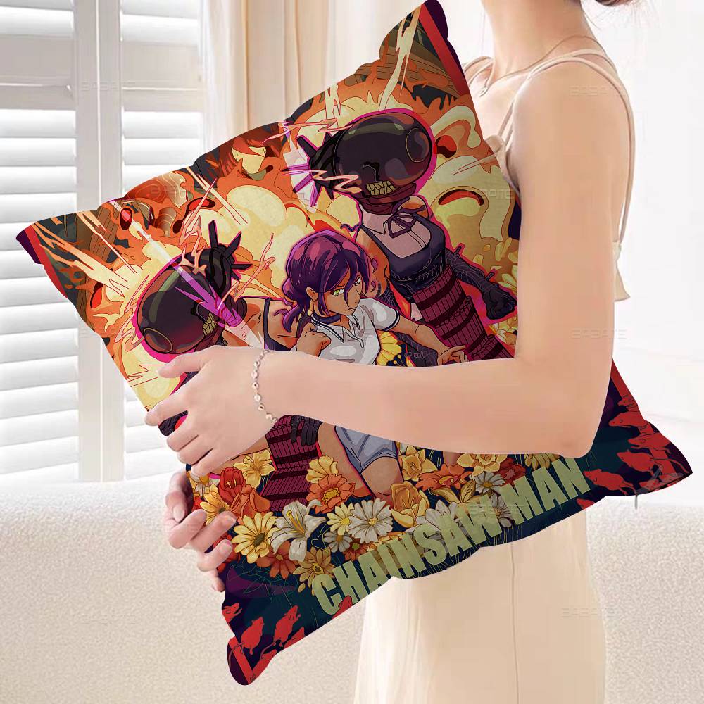 Anime CChainsaw MMan The Movie Reze Arc Cushion Cover Pillow Cover Decor Pillowcase Printed Cushion Case For Couch 30x30 cm
Anime CChainsaw MMan The Movie Reze Arc Cushion Cover Pillow Cover Decor Pillowcase Printed Cushion Case For Couch 30x30 cm