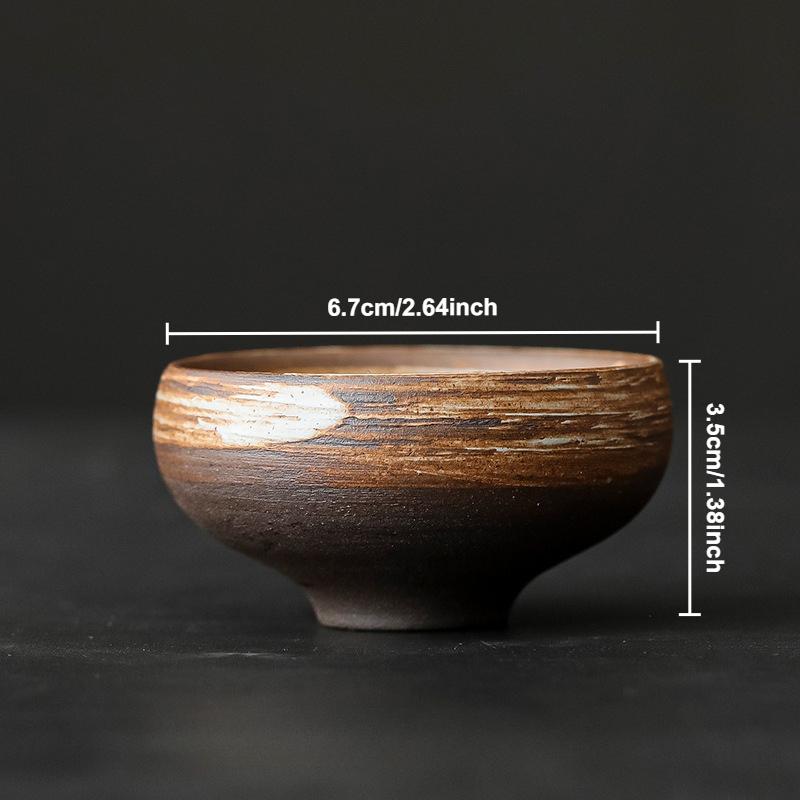 Stoneware Tea Cups Retro Handmade Teaware Set Antique Glazed Teacup Chinese Kung Fu Gongfu Master Cup Japanese Tea Set Drinkware
Stoneware Tea Cups Retro Handmade Teaware Set Antique Glazed Teacup Chinese Kung Fu Gongfu Master Cup Japanese Tea Set Drinkware
