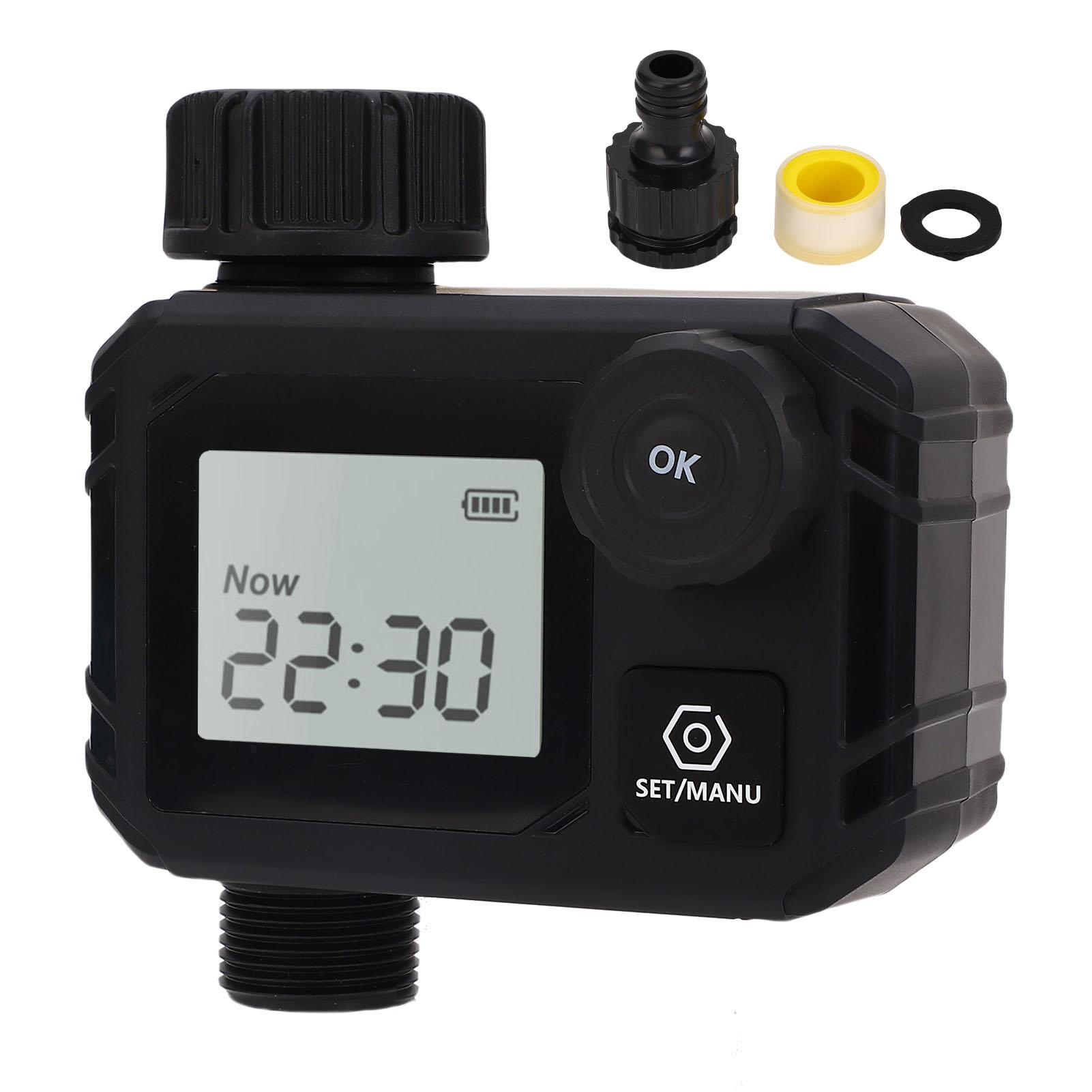 Sprinkler Timer IP55 Rain Proof Delayed Manual Automatic Watering System Programmable Irrigation
Sprinkler Timer IP55 Rain Proof Delayed Manual Automatic Watering System Programmable Irrigation