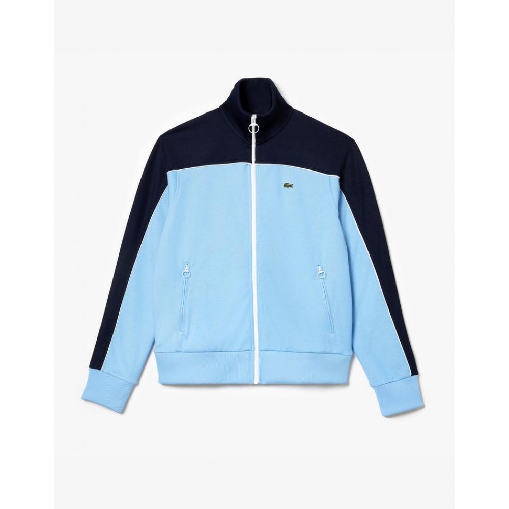 Lacoste Womens High Neck Color Block Zip Up Sweatshirt Sf1632 53n Cm9 034 
Lacoste Womens High Neck Color Block Zip Up Sweatshirt Sf1632 53n Cm9 034