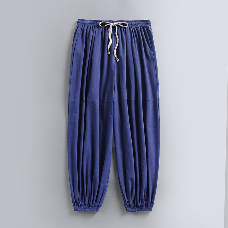 Men s Summer Lightweight Breathable Oversized Casual Cuffed Pants with Elastic Waistband Vintage Linen Cropp 8XL синій
Men s Summer Lightweight Breathable Oversized Casual Cuffed Pants with Elastic Waistband Vintage Linen Cropp 8XL синій