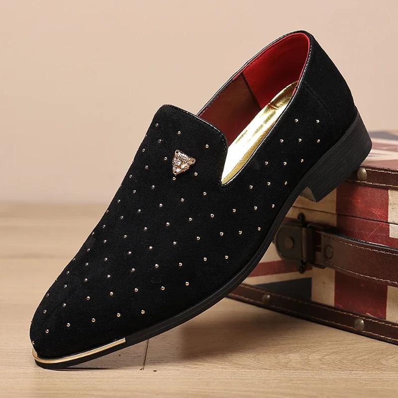 Luxury Men Dress Shoes Suede Men Casual Shoes Elegant Comfortable Loafers Designer Business Leather Shoes for Men Zapatos Hombre 39 синий
Luxury Men Dress Shoes Suede Men Casual Shoes Elegant Comfortable Loafers Designer Business Leather Shoes for Men Zapatos Hombre 39 синий