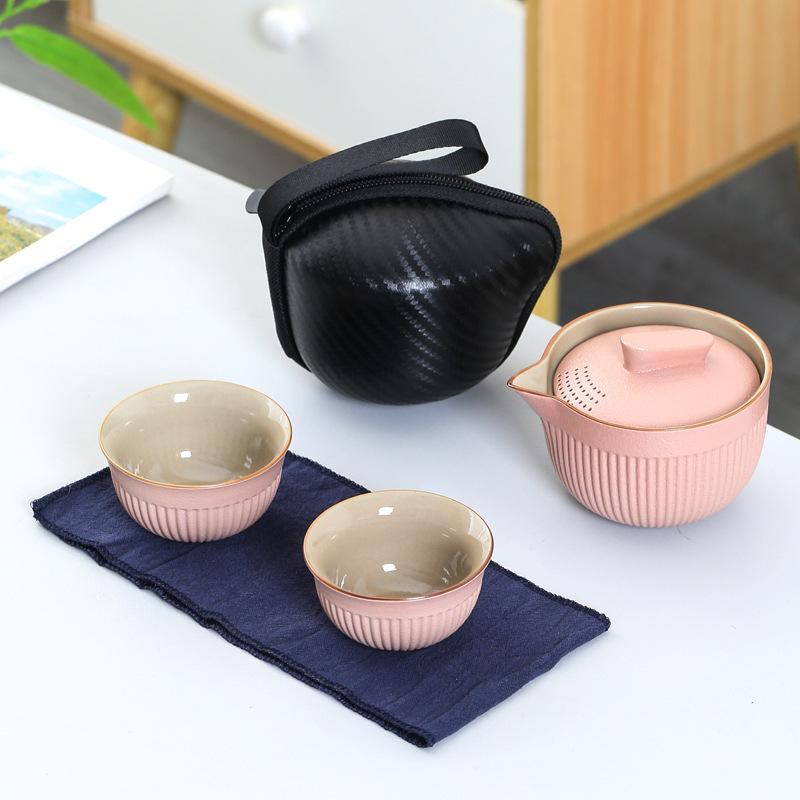 Portable Travel Tea Set 1 Pot 2 Cups, Compact Gongfu Tea Kit for Camping Car Office, Japanese Style
Portable Travel Tea Set 1 Pot 2 Cups, Compact Gongfu Tea Kit for Camping Car Office, Japanese Style