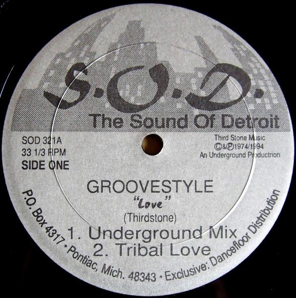 12inch Record GROOVESTYLE - Love / Freedom Train SOD321 S.O.D. The Soun 1994 US Dance & Electronica Used
12inch Record GROOVESTYLE - Love / Freedom Train SOD321 S.O.D. The Soun 1994 US Dance & Electronica Used