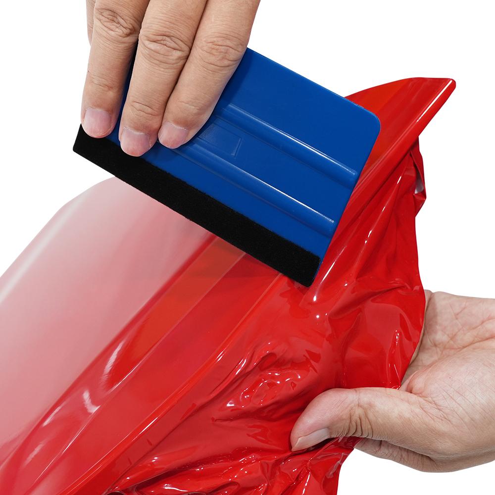 Car Sticker Glossy Red Car Adhesive Vinyl Wrap PET Color Change Film Bubble Free Wrap Film Car Accessories Interior Exterior 10x100cm
Car Sticker Glossy Red Car Adhesive Vinyl Wrap PET Color Change Film Bubble Free Wrap Film Car Accessories Interior Exterior 10x100cm