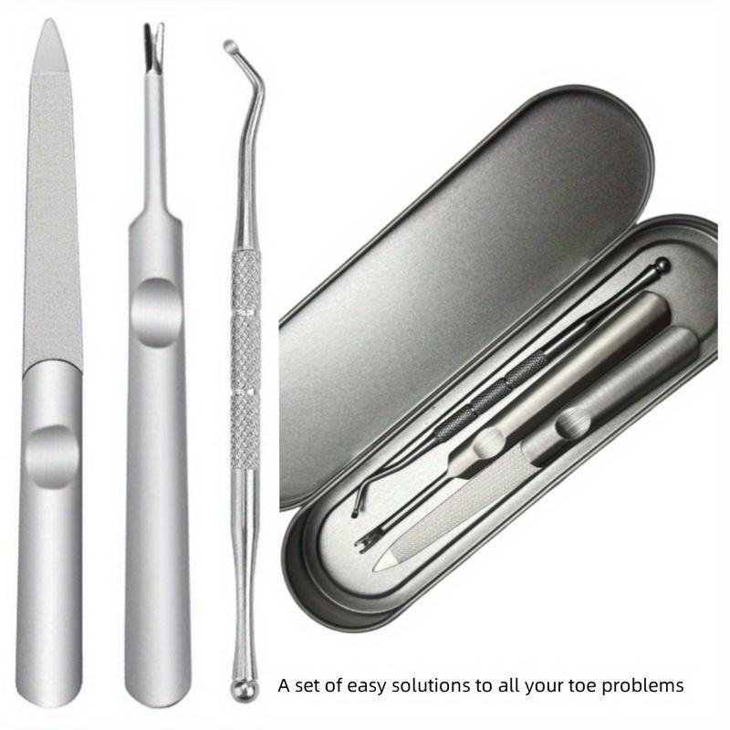 3pcs Professional Manicure,Pedicure Set,Stainless Steel Nail Clippers, Cuticle Pusher, Nail Care Tools,Durable Tools Iron box
3pcs Professional Manicure,Pedicure Set,Stainless Steel Nail Clippers, Cuticle Pusher, Nail Care Tools,Durable Tools Iron box
