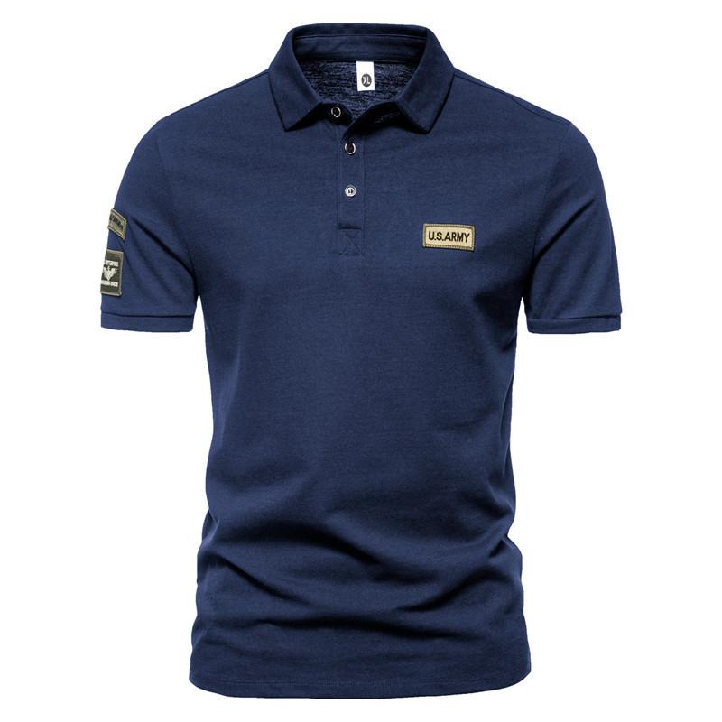New Men Short Sleeve Tshirts Breathable Embroidered Polo Shirt for Men Lightweight Solid Color Large Tops m【 within 57.5kg 】 тёмно-синий
New Men Short Sleeve Tshirts Breathable Embroidered Polo Shirt for Men Lightweight Solid Color Large Tops m【 within 57.5kg 】 тёмно-синий