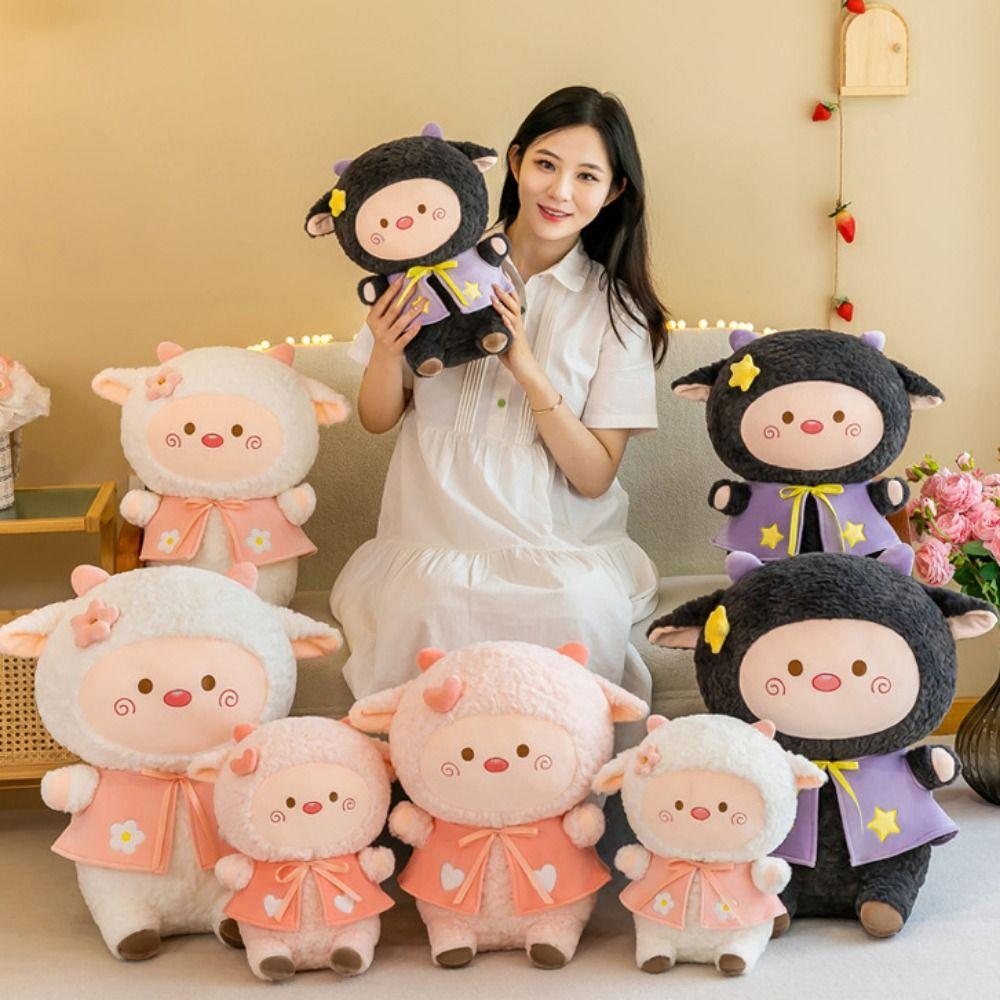 Soft Plush Llama Dolls Fluffy Stuffed Animal Pillow Hugging Alpaca Plush Toys Room Decor чорний
Soft Plush Llama Dolls Fluffy Stuffed Animal Pillow Hugging Alpaca Plush Toys Room Decor чорний