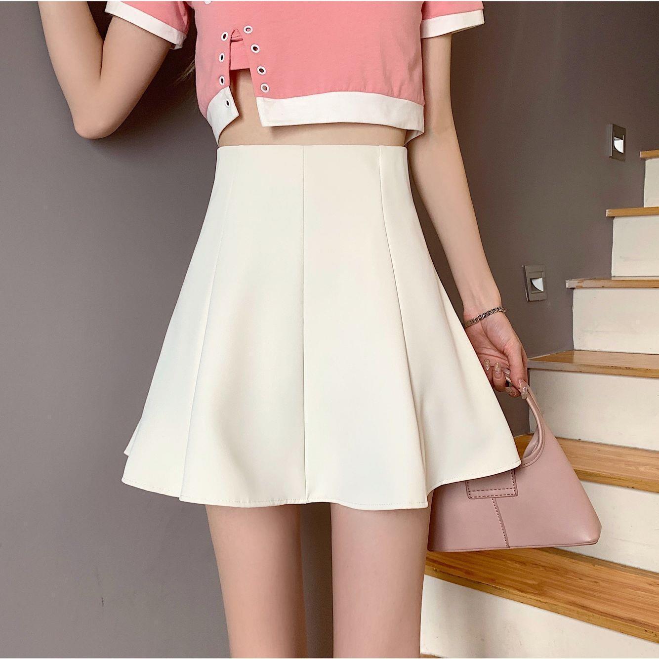 High-Waisted A-Line Midi Skirt – Autumn/Winter Slimming Puffy Skirt, Plus Size, Anti-Exposure Design. XS
High-Waisted A-Line Midi Skirt – Autumn/Winter Slimming Puffy Skirt, Plus Size, Anti-Exposure Design. XS