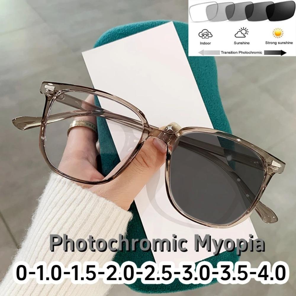 Роскошные фотохромные очки для близорукости для женщин, мужчин и женщин, винтажные умные интеллектуальные солнцезащитные очки, модные близорукие очки 0
Роскошные фотохромные очки для близорукости для женщин, мужчин и женщин, винтажные умные интеллектуальные солнцезащитные очки, модные близорукие очки 0