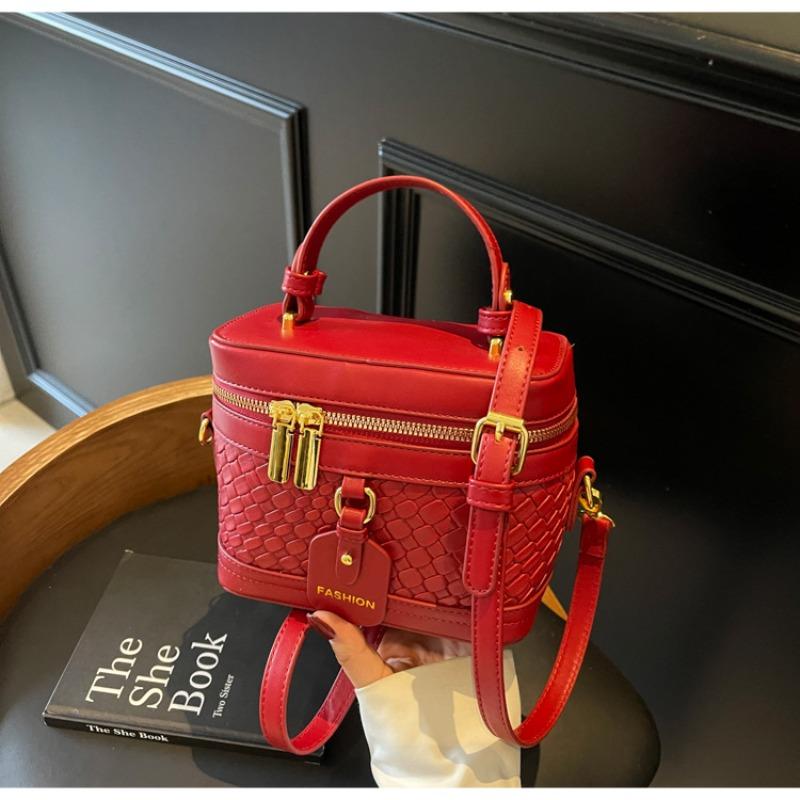 Новая нишевая сумка-ведро из искусственной кожи для женщин, весна-лето, изысканная, универсальная, для通勤, на плечо, мессенджер бордовый
Новая нишевая сумка-ведро из искусственной кожи для женщин, весна-лето, изысканная, универсальная, для通勤, на плечо, мессенджер бордовый