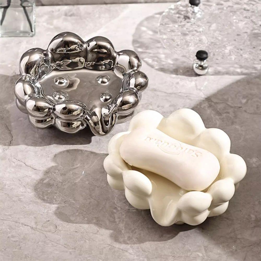Perforation-free Soap Holder Automatic Drain Soap Dish High-end Ceramic Shell Soap Box Household Style 1
Perforation-free Soap Holder Automatic Drain Soap Dish High-end Ceramic Shell Soap Box Household Style 1