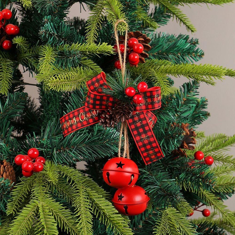 Pine Berries Christmas Bells Pendant Pleasant Sound Christmas Tree Ornament Wedding Party Supplies
Pine Berries Christmas Bells Pendant Pleasant Sound Christmas Tree Ornament Wedding Party Supplies
