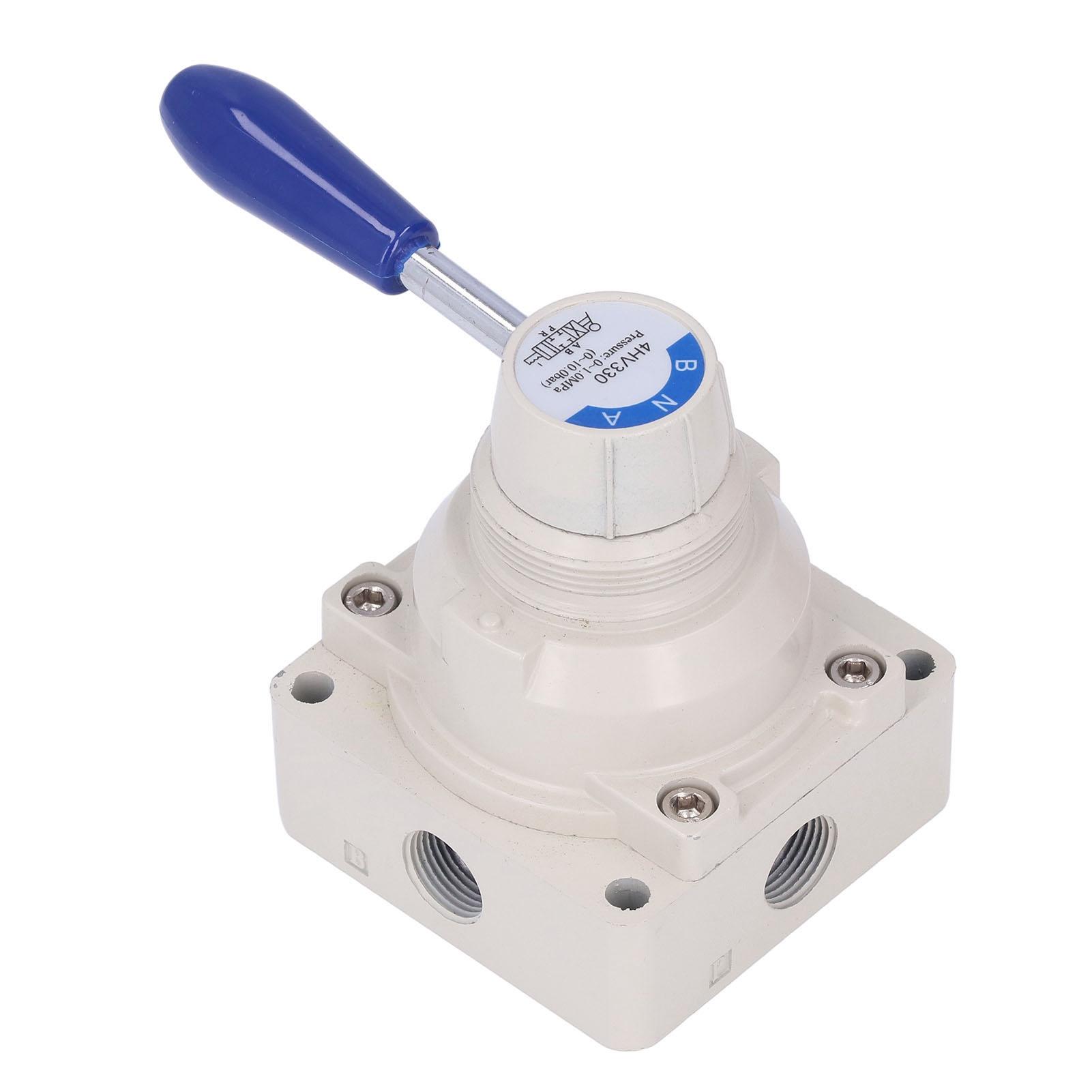 Rotary Lever Hand Valve Air Flow Control 0 1.0mpa 0‑145Psi 3 Position 4 Way Pneumatic Switch4HV330‑08
Rotary Lever Hand Valve Air Flow Control 0 1.0mpa 0‑145Psi 3 Position 4 Way Pneumatic Switch4HV330‑08