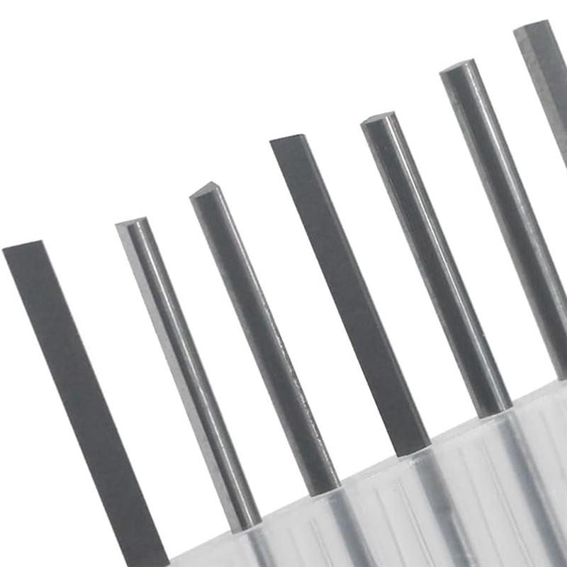 ABJI-Jewelry Engraver Tools Engraving Cutting Bits Carving Graver Knife 7 Pcs Steel For Pneumatic Impact
ABJI-Jewelry Engraver Tools Engraving Cutting Bits Carving Graver Knife 7 Pcs Steel For Pneumatic Impact