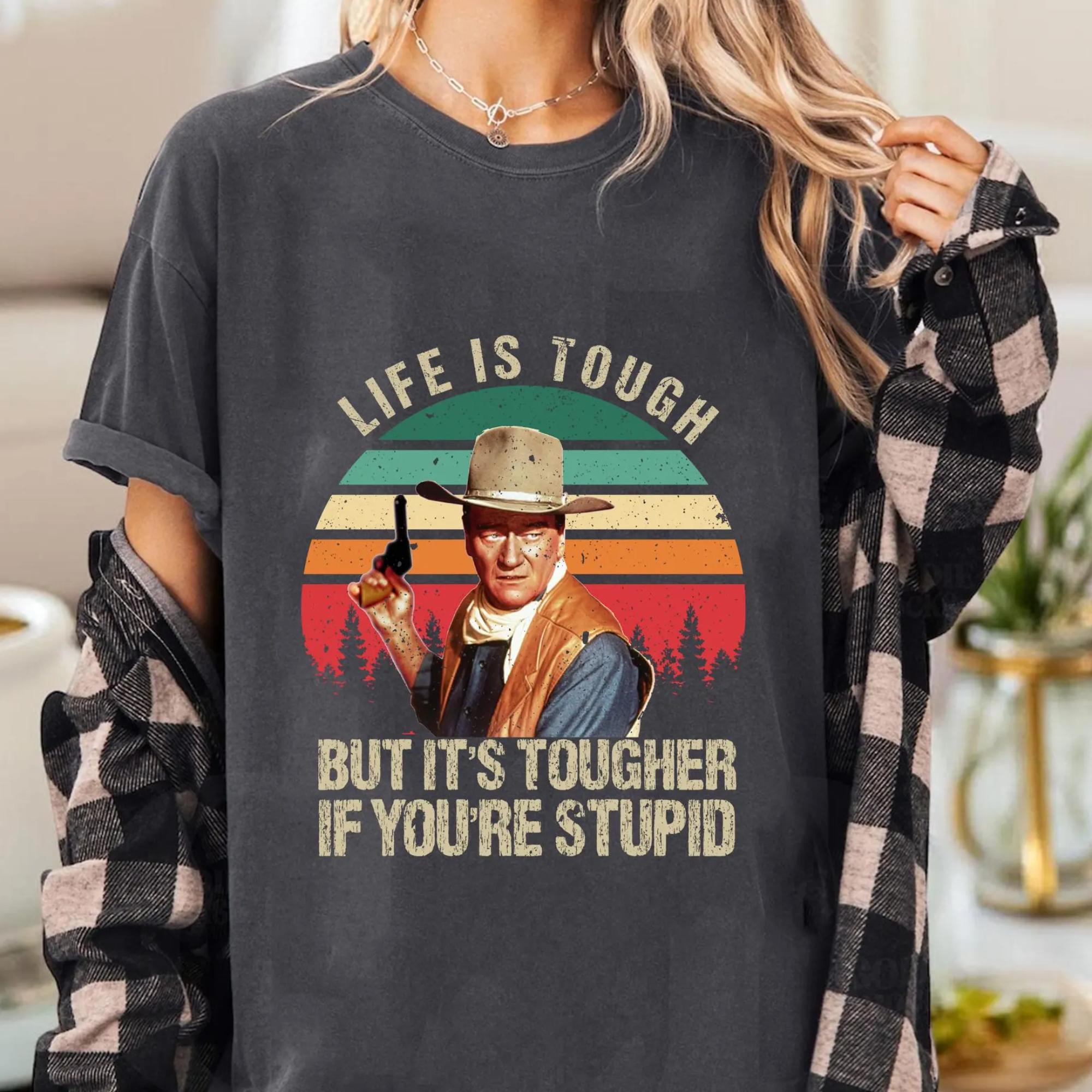 Funny McLintock Style Printed Tshirt Womens SpringSummer Fashion Trend Pure Cotton Top Neutral Short Sleeve Tshirt 4XL
Funny McLintock Style Printed Tshirt Womens SpringSummer Fashion Trend Pure Cotton Top Neutral Short Sleeve Tshirt 4XL