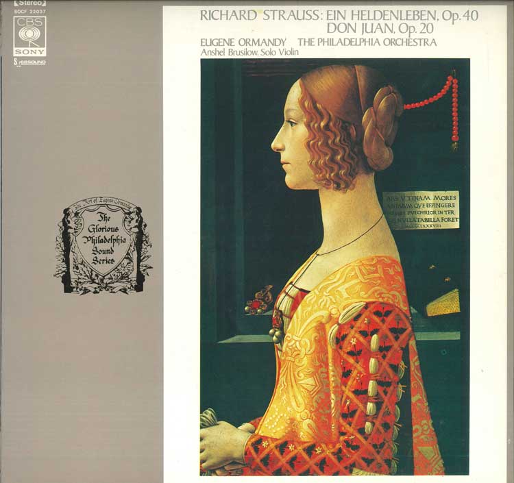 LP Record EUGENE ORMANDY PHILADELPHIA ORCHES Richard Strauss Ein Heldenleben D SOCF22037 CBS SONY Japan Classical Used
LP Record EUGENE ORMANDY PHILADELPHIA ORCHES Richard Strauss Ein Heldenleben D SOCF22037 CBS SONY Japan Classical Used
