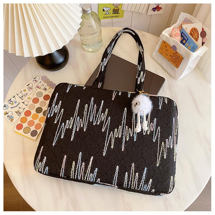 TS JYL laptop bag,Cross Border Korean Cute Stripe iPad Bag 11/13/15-inch Laptop Storage Bag small
TS JYL laptop bag,Cross Border Korean Cute Stripe iPad Bag 11/13/15-inch Laptop Storage Bag small