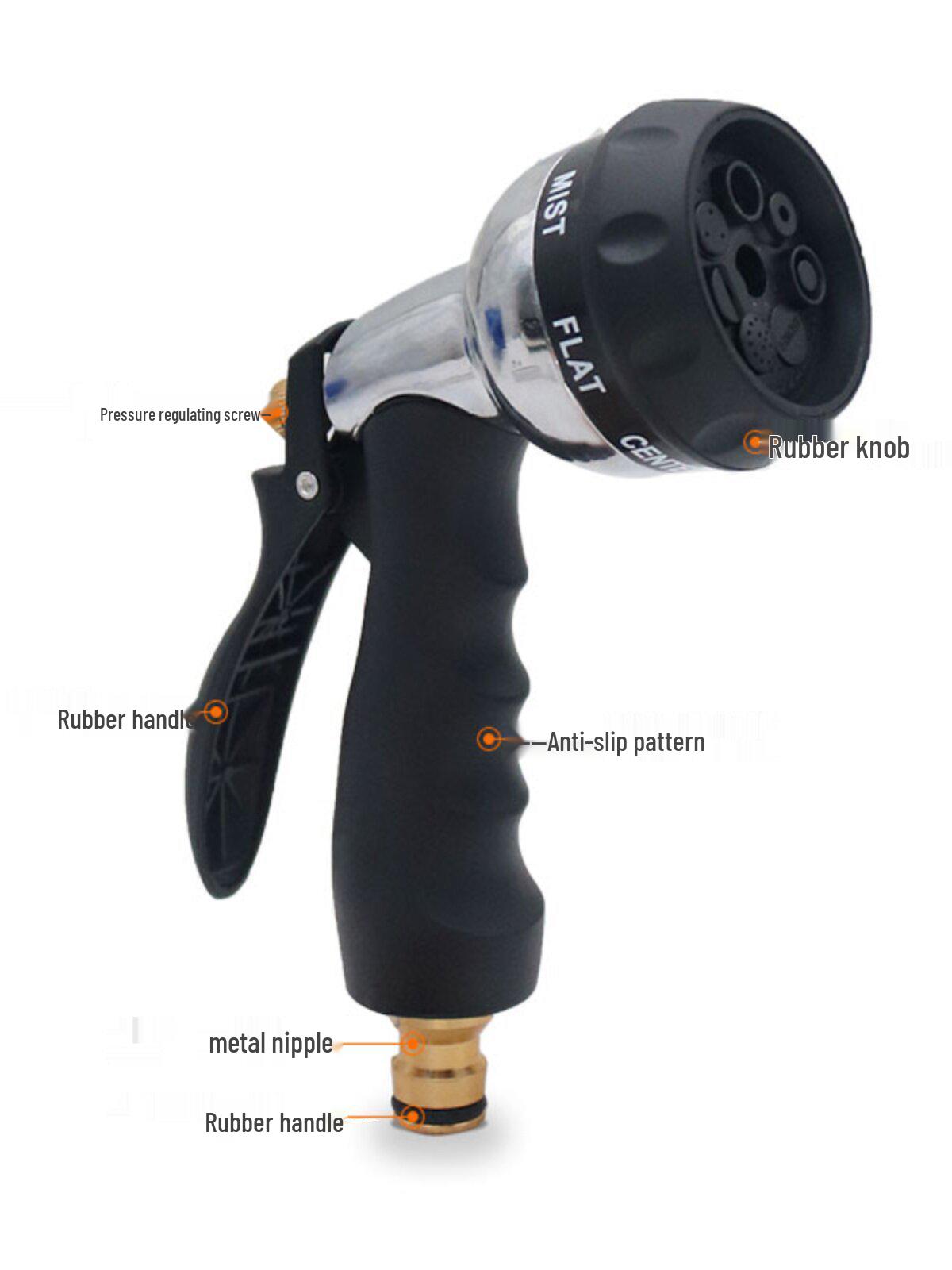 Seven-Section Adjustable Car Wash Sprinkler & Multi-Functional Garden Water Sprayer 1009597725
Seven-Section Adjustable Car Wash Sprinkler & Multi-Functional Garden Water Sprayer 1009597725