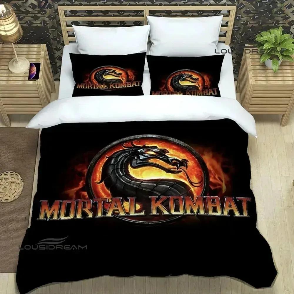 Мультяшні постільні комплекти Mortal Kombat Вишуканий набір приладдя Підковдра Комплект ковдри для ліжка Постільна білизна Розкішний подарунок на день народження EU King 240x220cm
Мультяшні постільні комплекти Mortal Kombat Вишуканий набір приладдя Підковдра Комплект ковдри для ліжка Постільна білизна Розкішний подарунок на день народження EU King 240x220cm