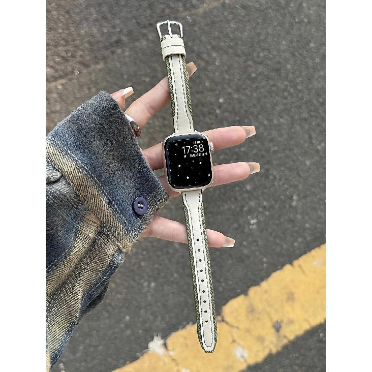 Leather loop Correa For Apple Watch band 11/10/9/8/7/6/5/4/3 38mm 40mm 41mm 42mm 44mm 45mm 46mm 49mm Strap S10 S11 46mm
Leather loop Correa For Apple Watch band 11/10/9/8/7/6/5/4/3 38mm 40mm 41mm 42mm 44mm 45mm 46mm 49mm Strap S10 S11 46mm