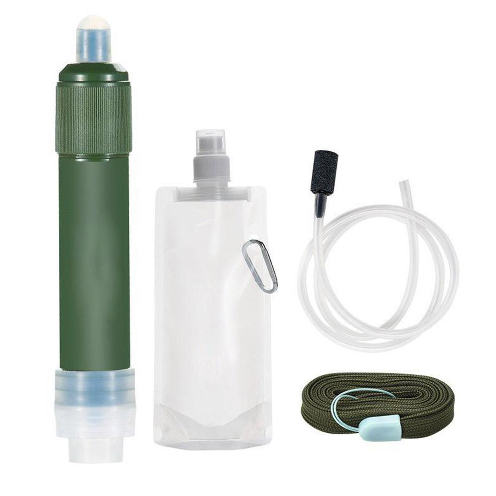 Portable Water Purifier Lake River Water Emergency Filter Backpacking Picnicking Reusable Filtration Kit Outdoor 
Portable Water Purifier Lake River Water Emergency Filter Backpacking Picnicking Reusable Filtration Kit Outdoor