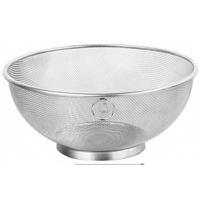 1pc New Rice Washing Mesh Colander Frying Basket Stainless Steel Fruit Sink Colander Filter Food Drain Kitchen Fine Mesh Baskets 18cm срібний
1pc New Rice Washing Mesh Colander Frying Basket Stainless Steel Fruit Sink Colander Filter Food Drain Kitchen Fine Mesh Baskets 18cm срібний