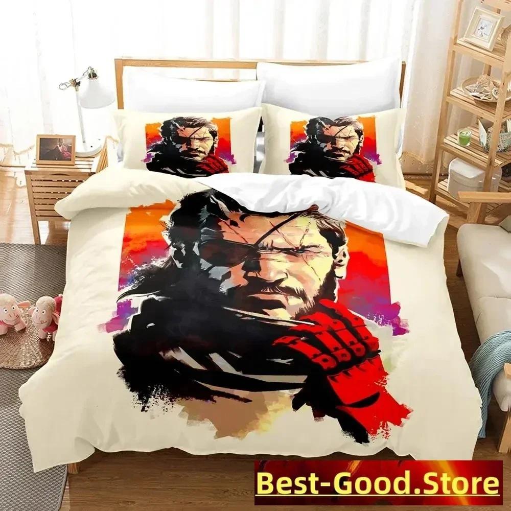 Comforter Metal Gear Solid Solid Snake Bedding Set Printed Bed Set With Bed Soft Single Double Queen King Size Comforter (quilt)-EU Single(135*200cm)3pcs
Comforter Metal Gear Solid Solid Snake Bedding Set Printed Bed Set With Bed Soft Single Double Queen King Size Comforter (quilt)-EU Single(135*200cm)3pcs