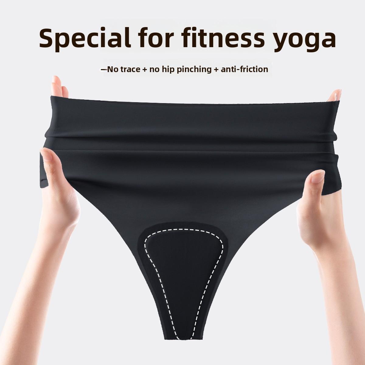 Women s Summer Sports Yoga Ice Silk Quick Dry High Waist Non Mark Anti Embarrassing Briefs XS чёрный
Women s Summer Sports Yoga Ice Silk Quick Dry High Waist Non Mark Anti Embarrassing Briefs XS чёрный