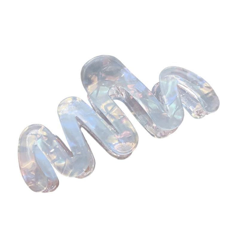 Nacreous Design Hair Claw Clip Delicate Plastic Hairpin For Women Men NonSlip Grip синій
Nacreous Design Hair Claw Clip Delicate Plastic Hairpin For Women Men NonSlip Grip синій