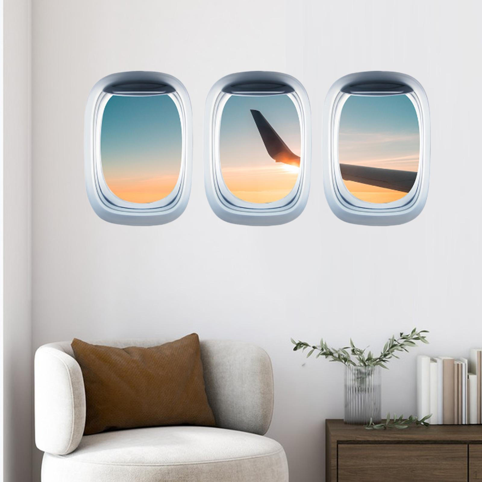 3 штуки Наклейка на вікно літака Наклейки на крила Сучасна прикраса Настінні наклейки ПВХ шпалери Airplane Wing
3 штуки Наклейка на вікно літака Наклейки на крила Сучасна прикраса Настінні наклейки ПВХ шпалери Airplane Wing