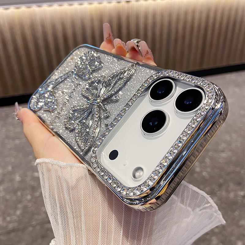 Glitter 3D Butterfly Plating Case for IPhone 17 Air 16 Pro Max 12 14 15 13 Pro 14Pro 15Pro Transparent Diamond Soft Cover Shell For iPhone 12 срібний
Glitter 3D Butterfly Plating Case for IPhone 17 Air 16 Pro Max 12 14 15 13 Pro 14Pro 15Pro Transparent Diamond Soft Cover Shell For iPhone 12 срібний