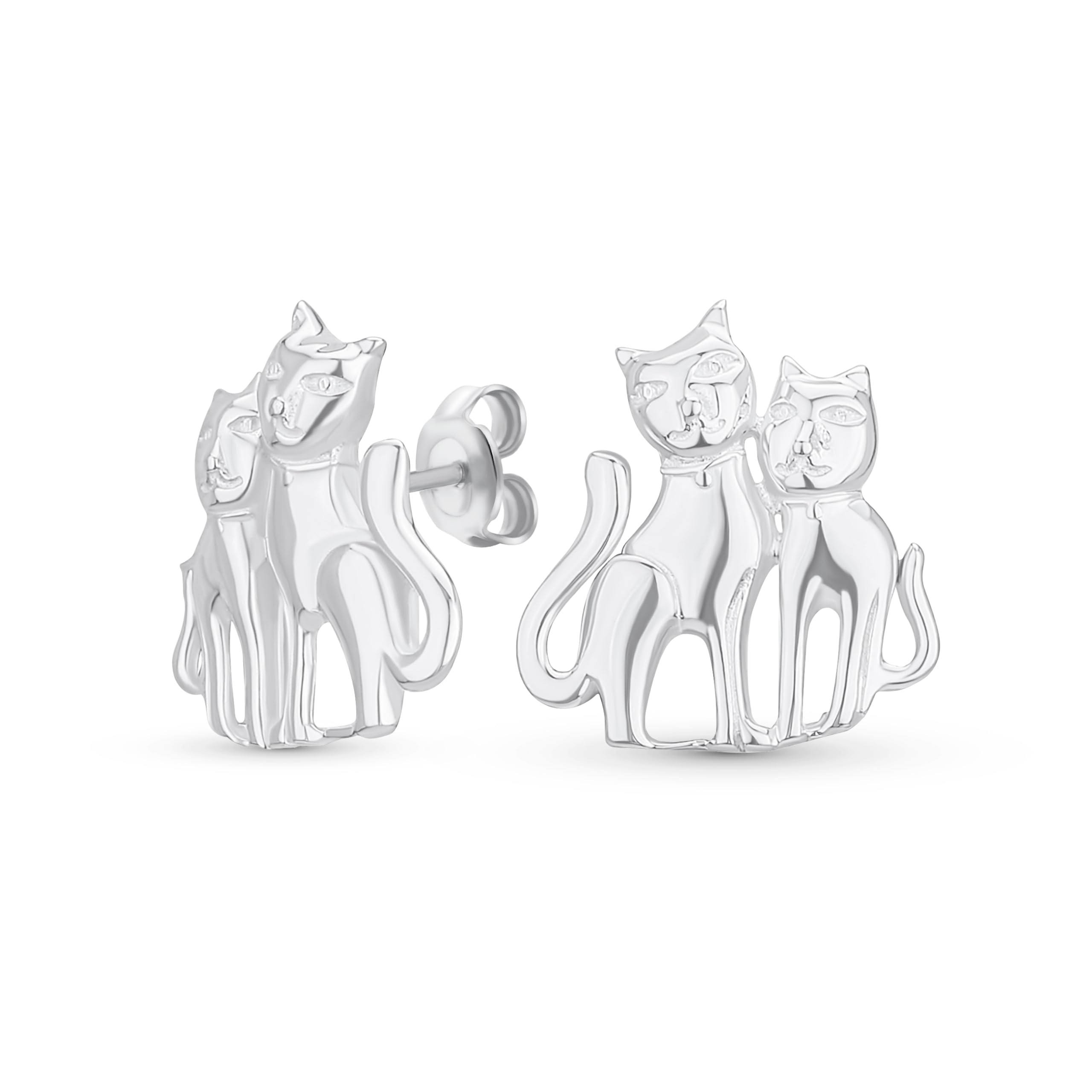 Friend Animal Lover BFF Pet 2 Kittens Kitty Cat Stud Earrings for Women Sterling Best Teens.925 Silver
Friend Animal Lover BFF Pet 2 Kittens Kitty Cat Stud Earrings for Women Sterling Best Teens.925 Silver
