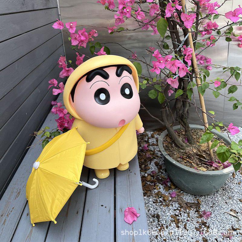 Shin-chan Heart-Shaped Raincoat Piggy Bank Cartoon Figurine Anime Doll Desktop Ornament
Shin-chan Heart-Shaped Raincoat Piggy Bank Cartoon Figurine Anime Doll Desktop Ornament