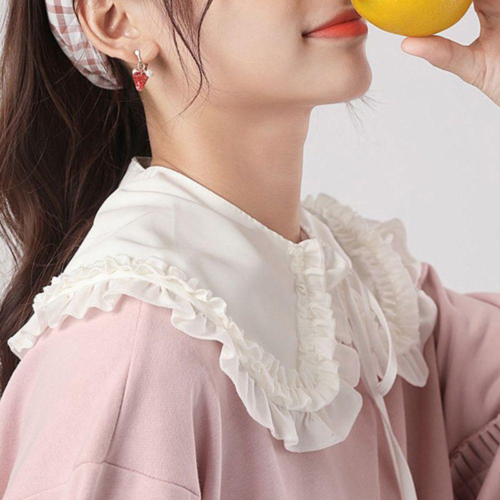 Match Ruffles Lolita Double Layer Japanese Shoulder Wrap Dress Accessories Women Shawl Fake Collar
Match Ruffles Lolita Double Layer Japanese Shoulder Wrap Dress Accessories Women Shawl Fake Collar
