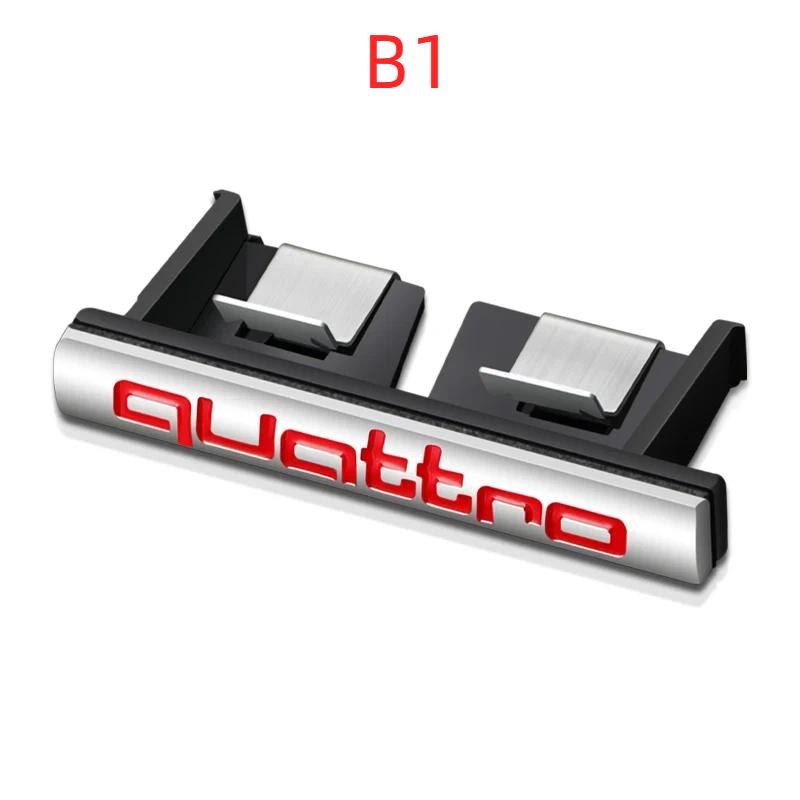 6 colors Metal Quattro Logo Front Grill Badge Emblem Sticker Decals B1
6 colors Metal Quattro Logo Front Grill Badge Emblem Sticker Decals B1