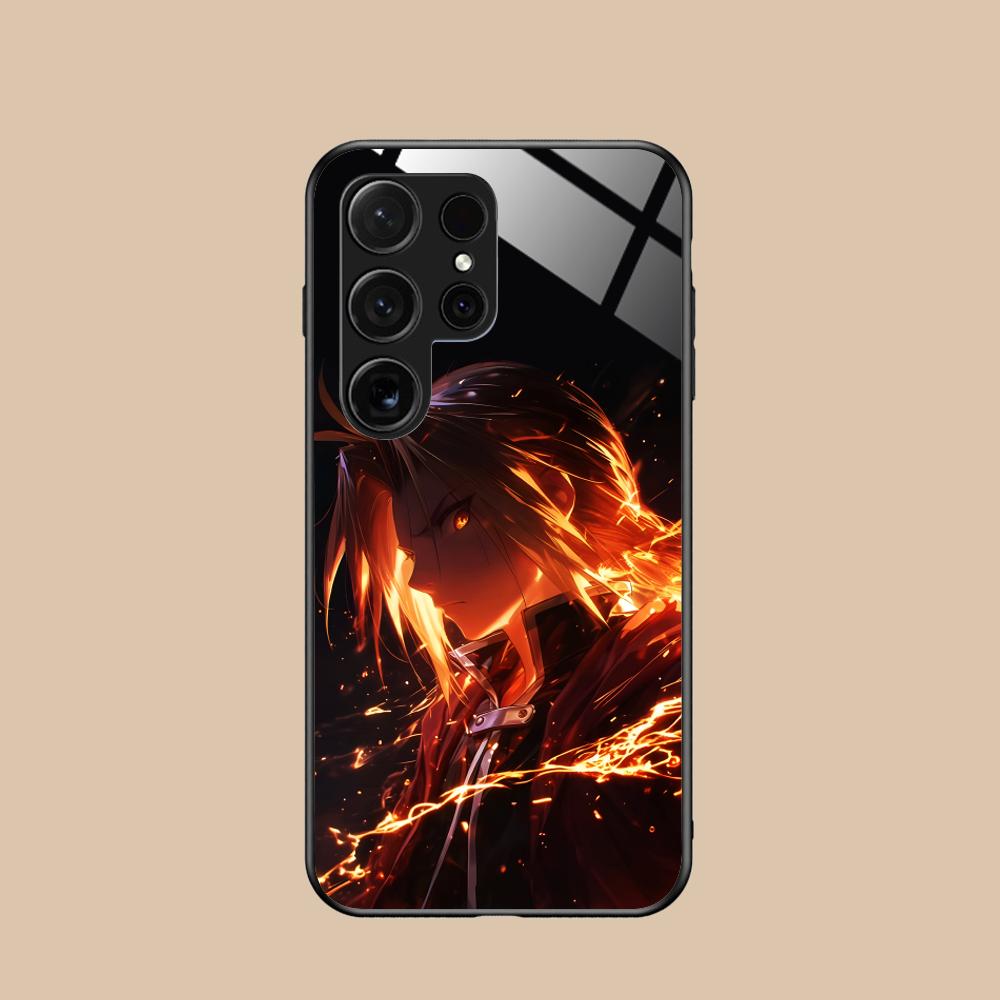 Fullmetal Edward Elric Phone Case for Samsung Galaxy S26 S25 S24 S23 S22 S21 S20 Note20 Plus FE Ultra Glass Protective Cover Galaxy S25 FE
Fullmetal Edward Elric Phone Case for Samsung Galaxy S26 S25 S24 S23 S22 S21 S20 Note20 Plus FE Ultra Glass Protective Cover Galaxy S25 FE