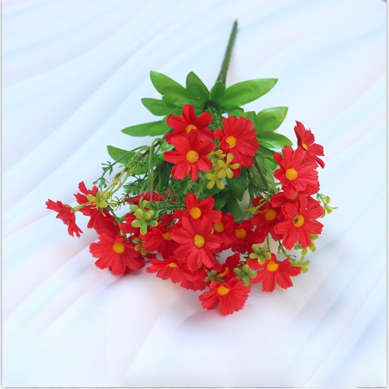 1Pcs Home Room Wedding Garden Decor Fake Flower 28 Heads Red Artificial Flower Uv-Resistant False Silk Flower Bouquet A8
1Pcs Home Room Wedding Garden Decor Fake Flower 28 Heads Red Artificial Flower Uv-Resistant False Silk Flower Bouquet A8