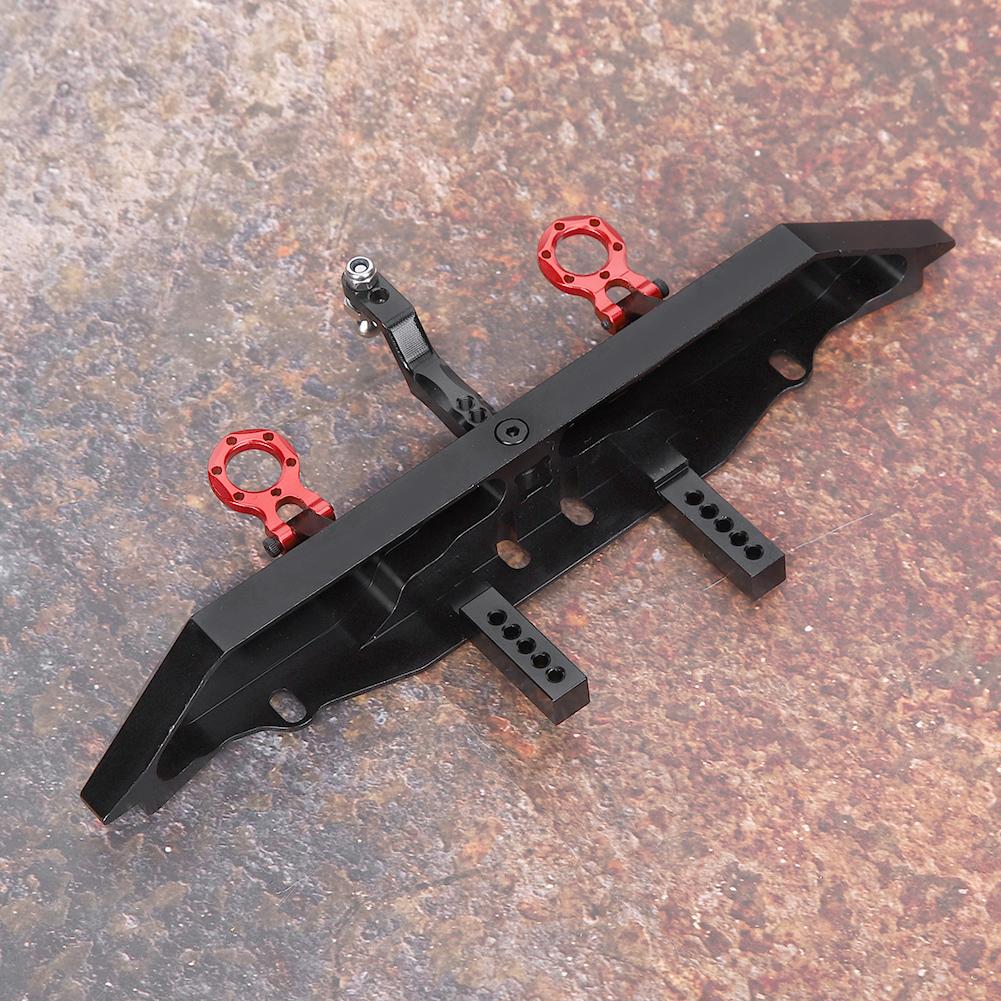 Aluminium Alloy Tail Rear Bumper with Towing Hook Accessory for TRX4 RC Car Black
Aluminium Alloy Tail Rear Bumper with Towing Hook Accessory for TRX4 RC Car Black