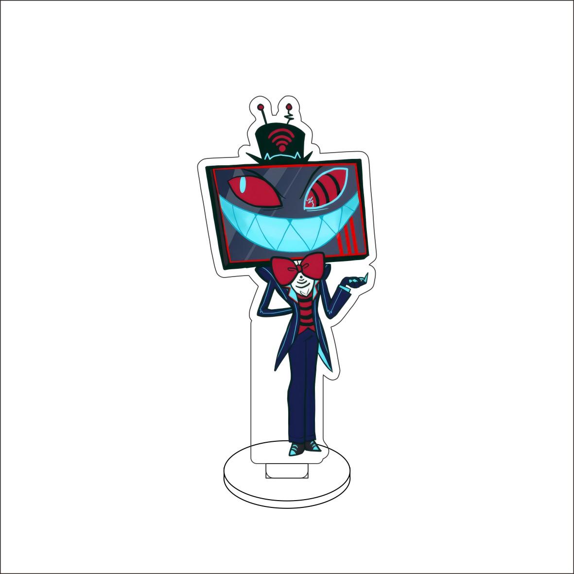 10CM Anime Hazbin Hotel Figure Stand Model Charlie Morningstar/Vaggie/Angel Dust/Alastor Cute Desk Decor Standing Sign Gifts 10CM
10CM Anime Hazbin Hotel Figure Stand Model Charlie Morningstar/Vaggie/Angel Dust/Alastor Cute Desk Decor Standing Sign Gifts 10CM